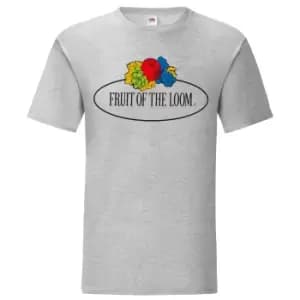 Fruit of the Loom Unisex Adult Vintage T-Shirt (M) (Heather Grey)