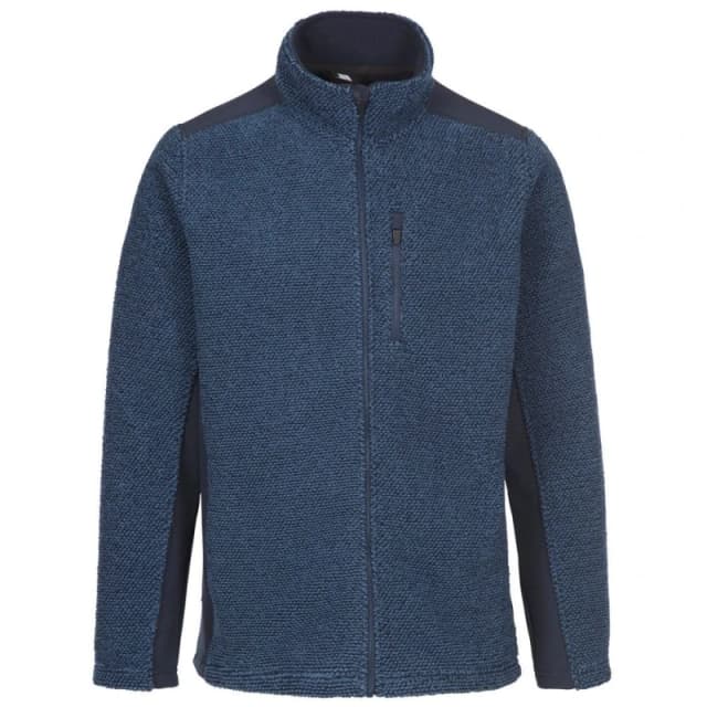 Trespass Trespass Men Farantino Fleece Jacket in Blue Size: X-Small Blue XS Male 5063107085207
