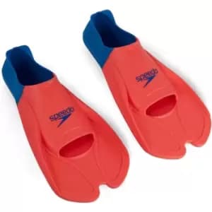 Speedo Training Fin Tangerine/Pool UK Size 6 - 7