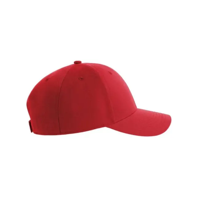 Atlantis Mens Joshua 6 Panel Cap in Red Red Male One Size