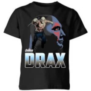 Avengers Drax Kids T-Shirt - Black - 11-12 Years