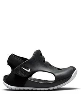 Nike Sunray Protect 3 Sandals - Black/White, Size 5.5