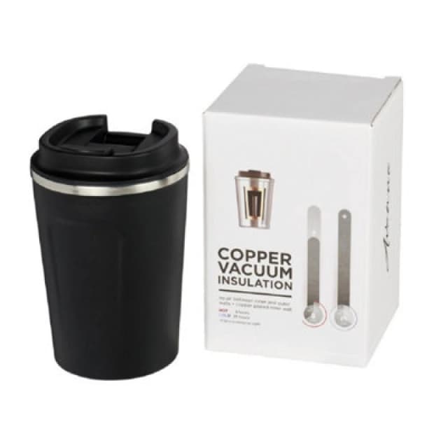 Avenue Avenue Thor 360 ml Leak-Proof Copper Vacuum Tumbler in Black One Size Unisex 5059444186462
