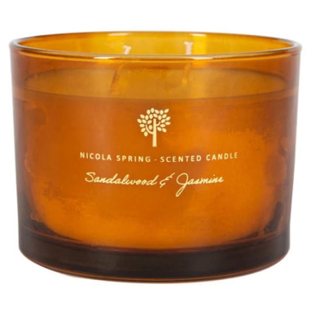Nicola Spring Soy Wax Scented Candle - 350G - Sandalwood & Jasmine