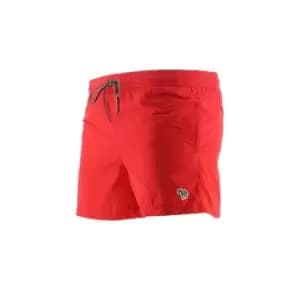 Paul Smith Red Zebra Logo Swim Shorts