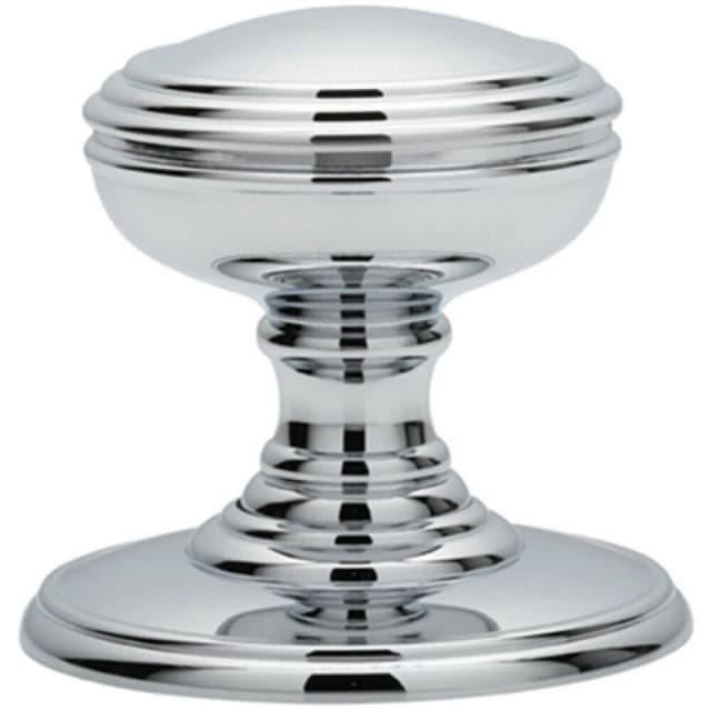 Loops PAIR Textured Mortice Door Knob 70mm Diameter Polished Chrome Door Handle Multi unisex