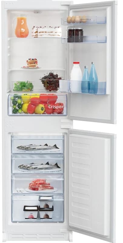 Beko BCSM450 Integrated Fridge Freezer with Sliding Door