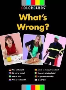 What's Wrong?: Colorcards by Speechmark