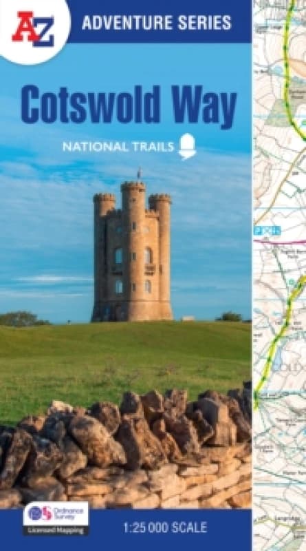 Cotswold Way. Paperback. By AZ Maps Books