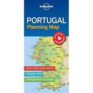 Lonely Planet Portugal Planning Map Sheet map, folded 2018