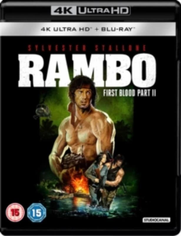 Rambo - First Blood: Part II Bluray 5055201841353