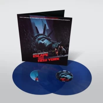 OST - John Carpenter - Escape from New York Blue Vinyl