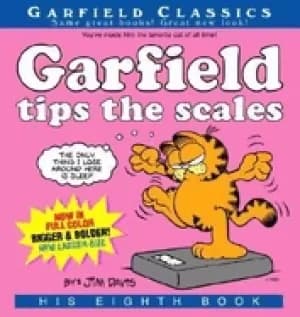 garfield tips the scales his 8th book