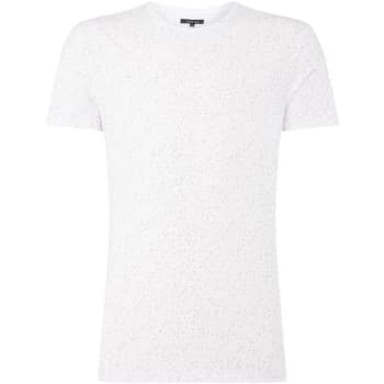 Label Lab Tonal Texture T-Shirt - White