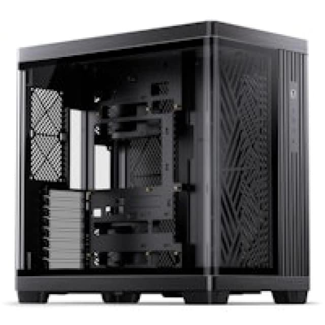 Jonsbo TK-4 Midi-Tower ATX Curved Tempered Glass Case - Black