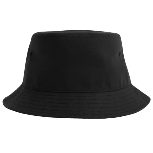 Atlantis Womens Geo Polyester Bucket Hat in Black Female One Size