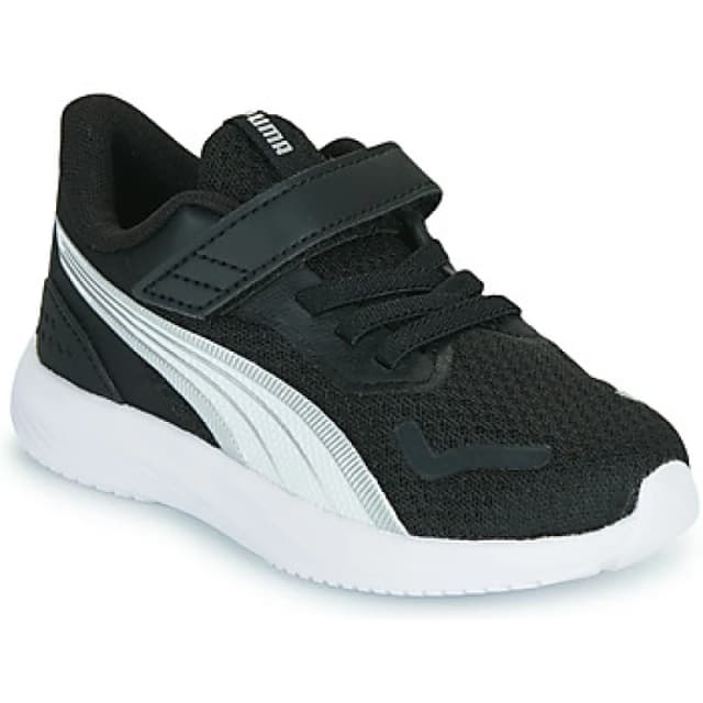 Puma Kids Pounce Trainers black/grey Baby 24 (7);23 (6);22 (5 to 5.5);21 (4.5)