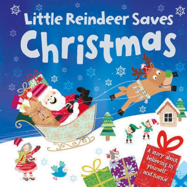 Little Reindeer Saves Christmas Book