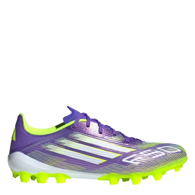 adidas F50 League Adults Astro Turf Football Boots Purple/White male 6 (39.3)