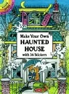 make your own haunted house with 36 stickers