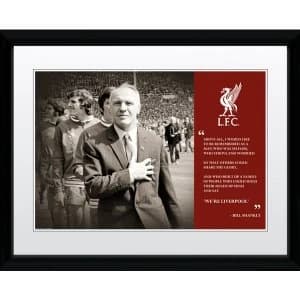 Liverpool Shankly Quote Framed Collector Print