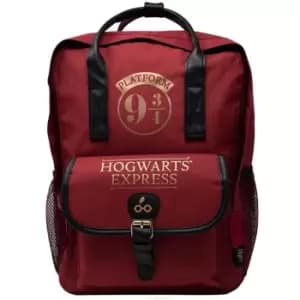 Harry Potter Platform 9 3/4 Backpack (One Size) (Red/Black)