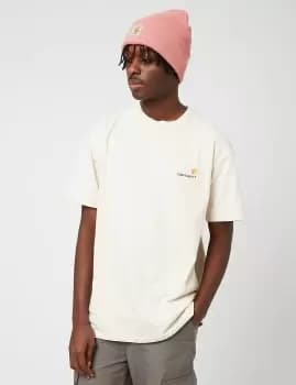 Carhartt-WIP American Script T-Shirt - Natural