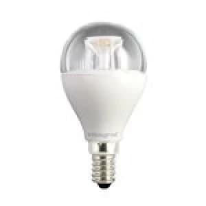 Integral Mini Globe 6W (40W) 2700K 470lm E14 Non-Dimmable Clear Lamp