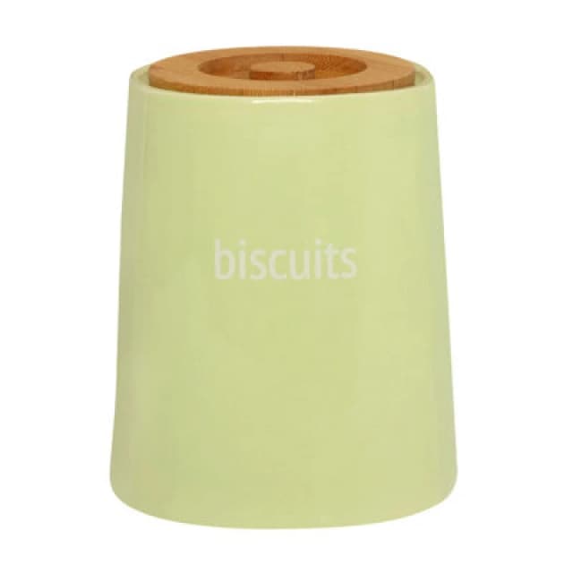 Premier Housewares Maison by Premier Fletcher Ceramic Biscuit Canister Green