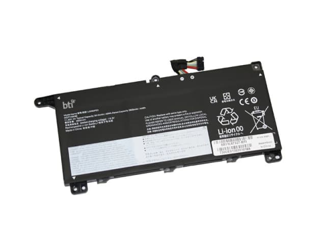 BTI BTI 45Wh 3 cell SB11N47432 compatible battery for Lenovo 21KH00B0US 21KH00B0US THINKBOOK 16 G7 IML 21MS THINKBOOK 16 G7 IML THINKBOOK 16 G7 ARP 21