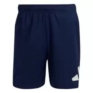 adidas Train Essentials Logo Training Shorts Mens - Blue