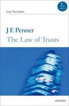 The Law of Trusts by Penner Paperback