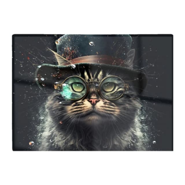 Warren Reed Designer Norwegian Forest Cat Chopping Board