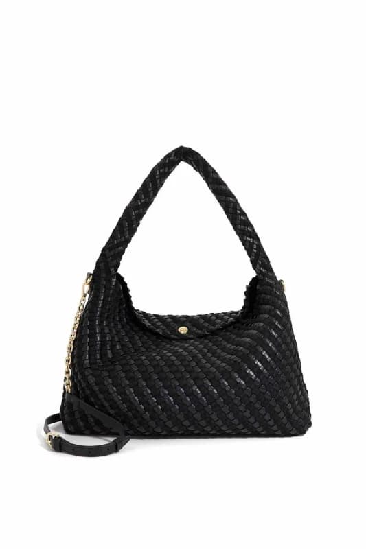 Dune London Womens 'Deliberate L' Shoulder Bag in Black Female One Size