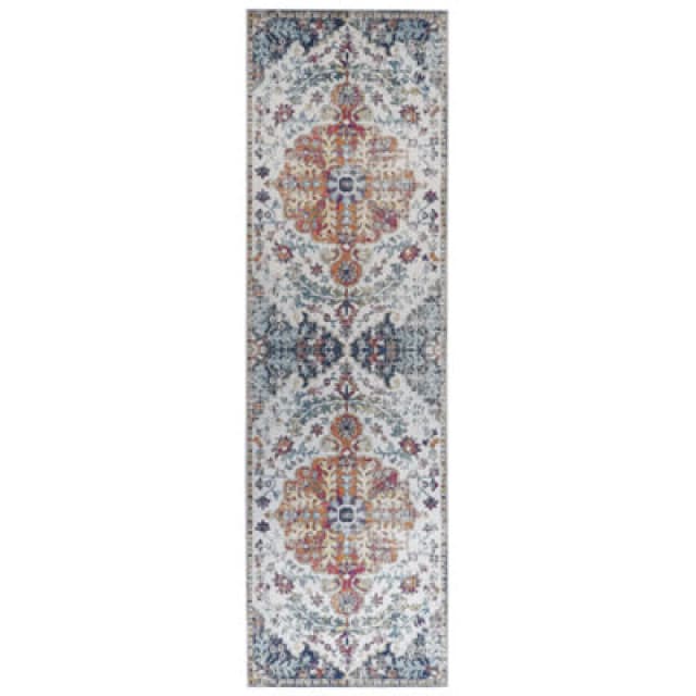 Beliani Rug Enayam Multicolour 60 X 200 Cm
