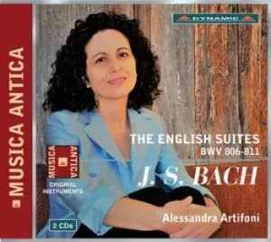 J S Bach The English Suites BWV 806-811 by Johann Sebastian Bach CD Album