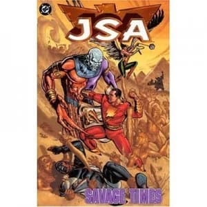 Jsa Savage Times by Geoff Johns Book