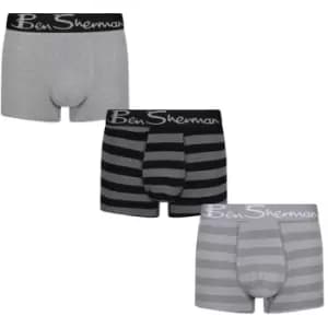 Ben Sherman 3 Pack Luis Trunks Mens - Multi