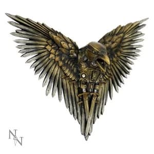 Blade Raven Steampunk Wall Art