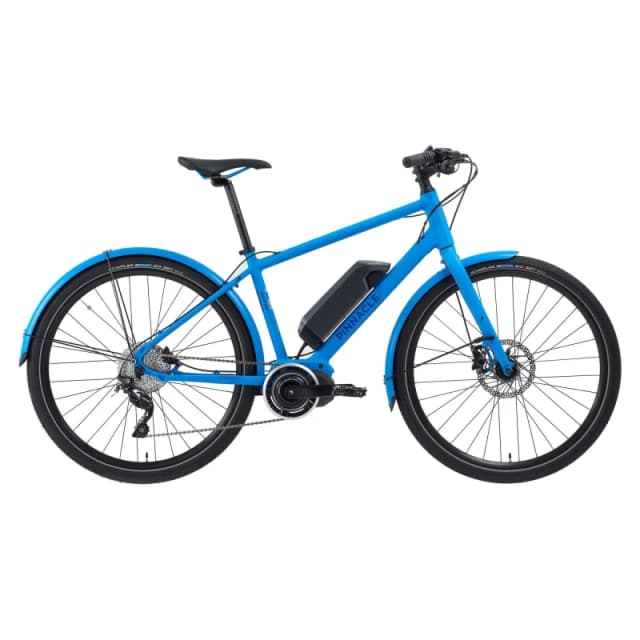 Pinnacle Womens Lithium Ion Electric Hybrid Bike Blue female M