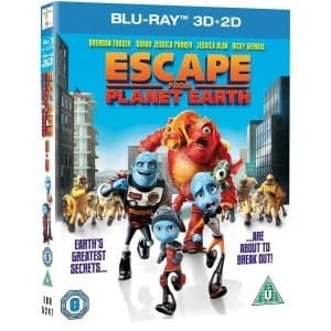 Escape from Planet Earth 2D/3D Bluray