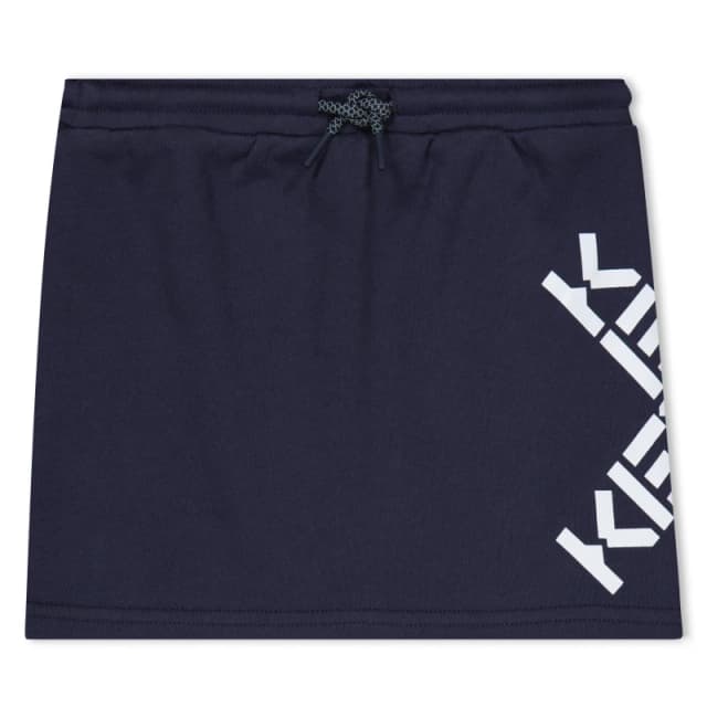 Kenzo Kids Logo Midi Skirt Charcoal Grey female 4Y