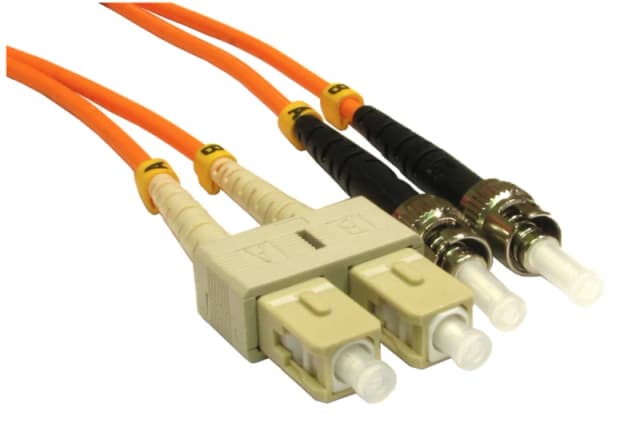 Cables Direct CDL 1m OM2 Fibre Cable ST - SC