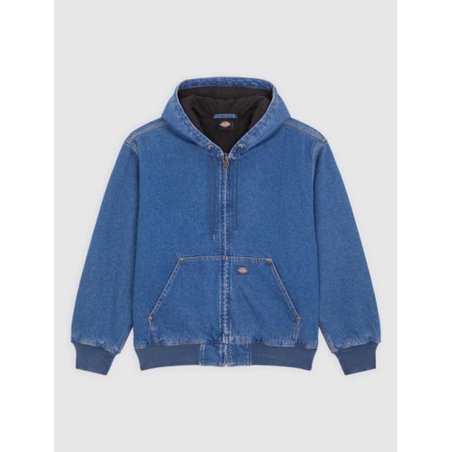 Dickies Dickies Denim Hood Bomber Mens Classic Blue male Large