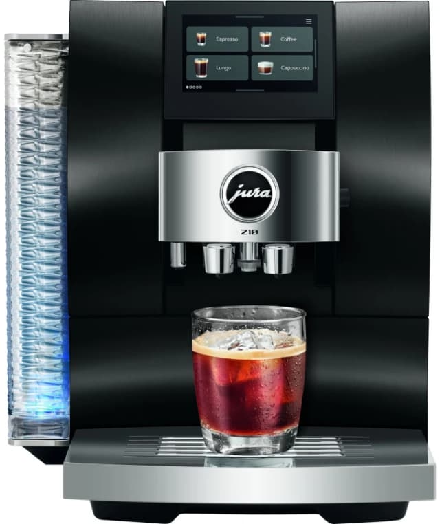 Jura Z10 ALUMINIUM BLACK 15703 Freestanding Fully Automatic Coffee Machine - BLACK Z10 ALUMINIUM BLACK