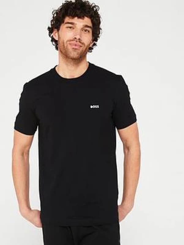 Boss Crew Logo T-Shirt - Black L