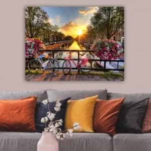 189863267_70100 Multicolor Decorative Canvas Painting