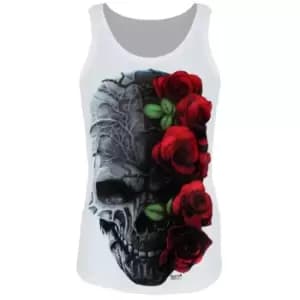 Requiem Collective Ladies/Womens Immortal Bloom Sub Tank (UK 10) (White)