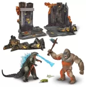 MonsterVerse City Battle Diorama Set