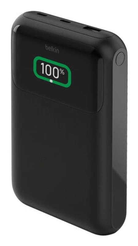 Belkin 20,000mAh 65W Laptop Charger Powerbank USB-C - Black